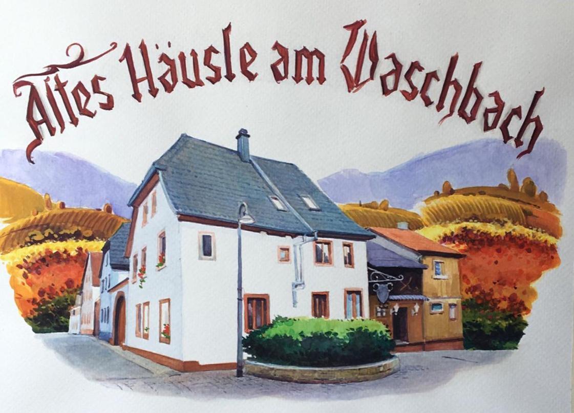 Altes Haeusle Am Waschbach Anno 1625 Ferienwohnungen Und Doppelzimmer Edenkoben Esterno foto